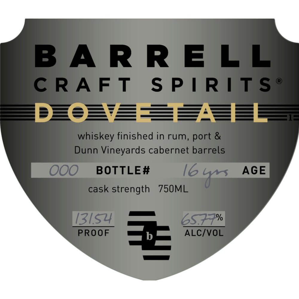 Barrell Craft Spirits Gray Label Dovetail