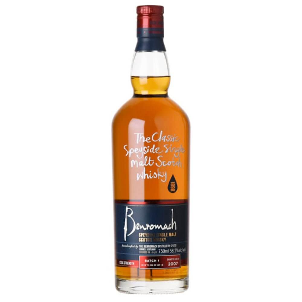 Benromach Cask Strength Batch 1 2007 11 Year Old