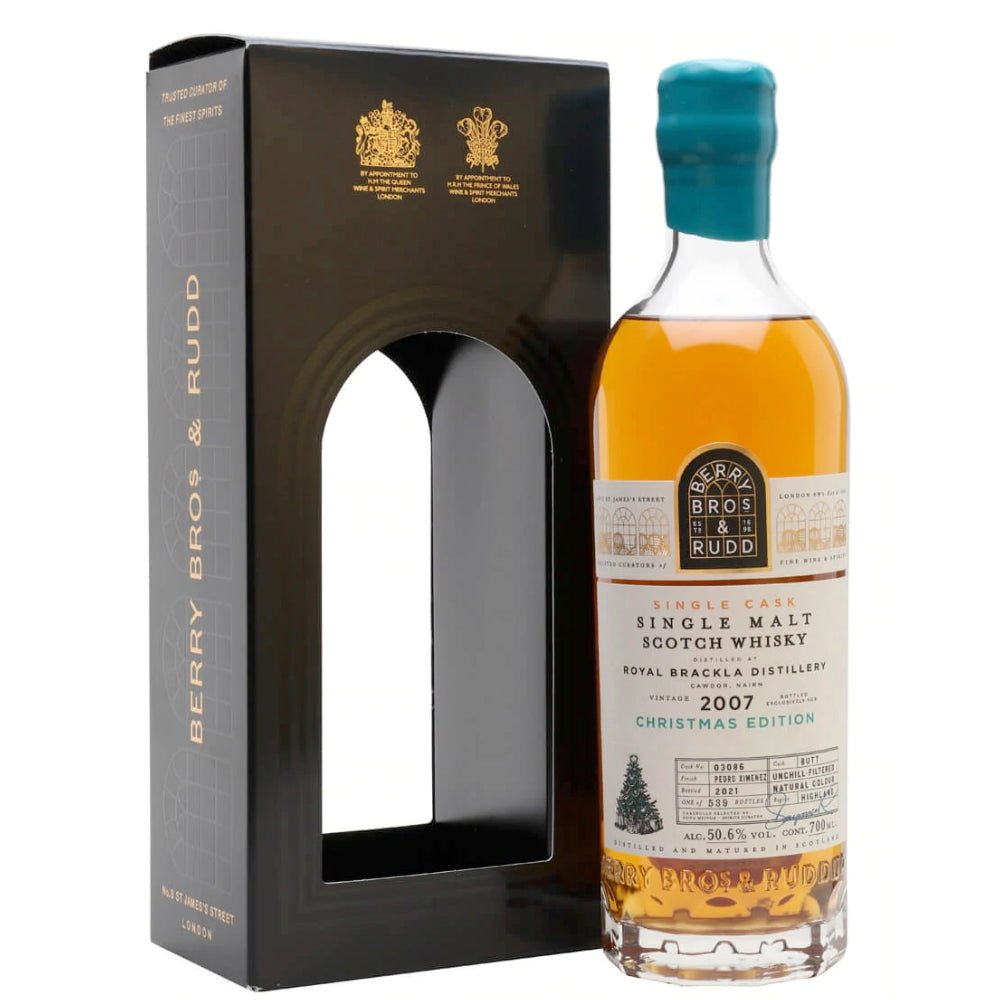 Berry Bros & Rudd 2007 Royal Brackla Christmas Edition Scotch