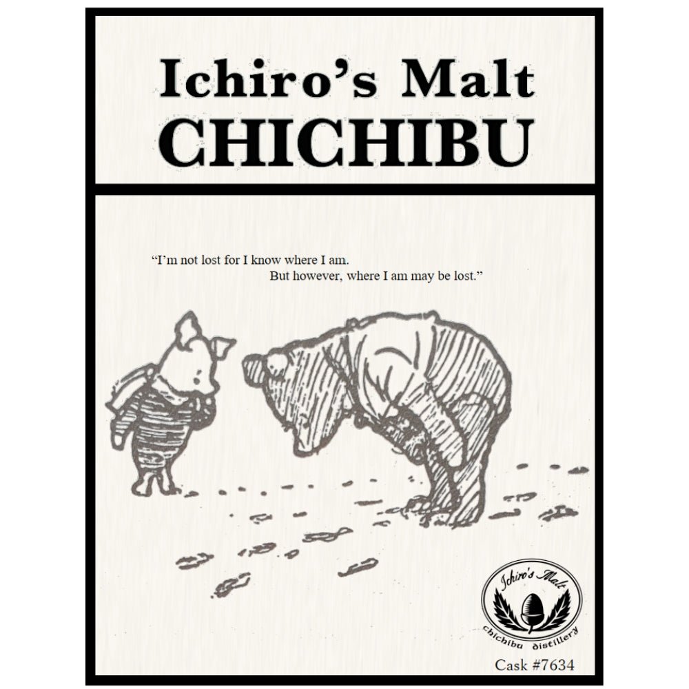 Ichiros Malt Chichibu Cask #7634 – Winnie the Pooh Edition