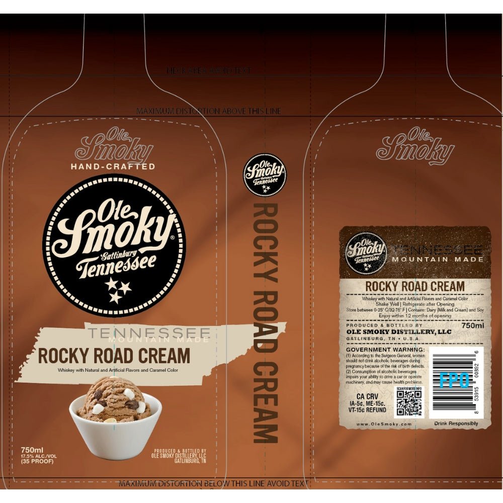 Ole Smoky Rocky Road Cream Whiskey