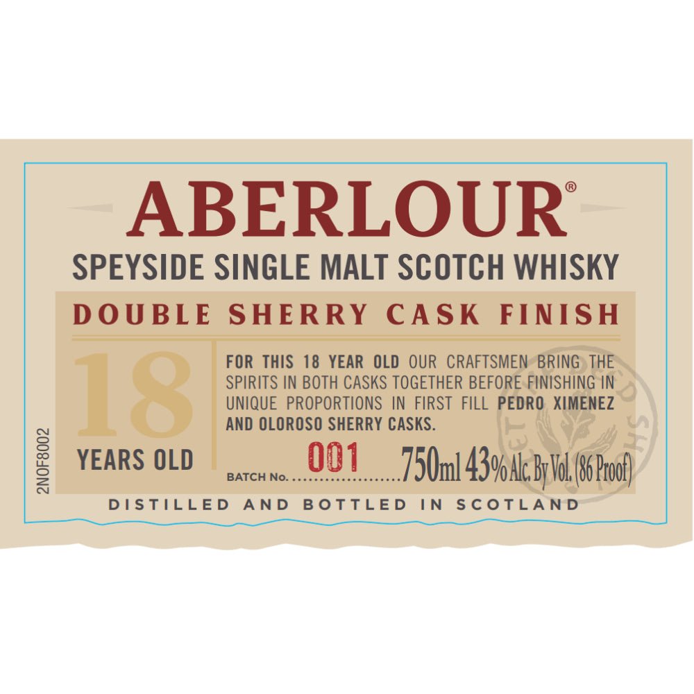 Aberlour 18 Year Old Double Sherry Cask Finish