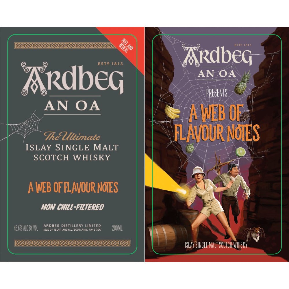 Ardbeg An Oa a Web of Flavor Notes